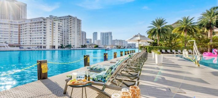 Infinite View - Balcony - Pool - Gym - Near Beach Hôtels à&nbsp;: Hallandale Beach