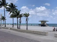 Hollywood Beach Flamingo - pantai