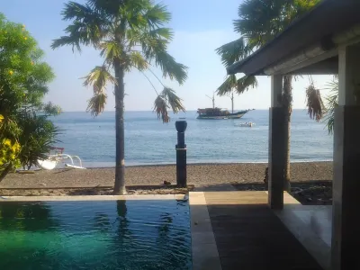 Amed Beach Villa Hotel dekat Pura Lempuyang Luhur