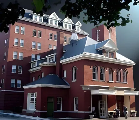 The Kendall Hotel at the Engine 7 Firehouse Hotels in Cambridge