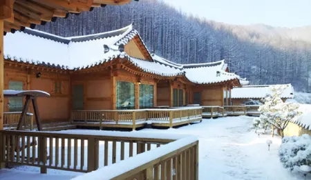 Anseong Geomeokgol Hanok Pension Отели рядом с достопримечательностью «Chung-Ang University Central Park»