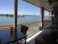 Adorable waterfront condo, private docks, and bring the dog!