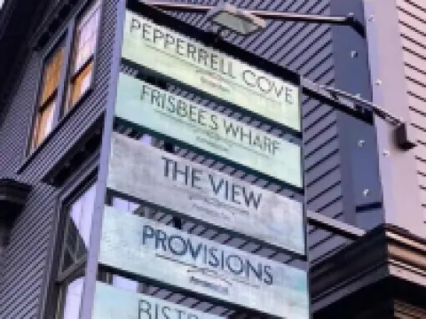 Amazing harbor/ocean views of Pepperrell Cove Hotels in Kittery