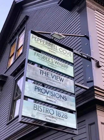 Amazing harbor/ocean views of Pepperrell Cove