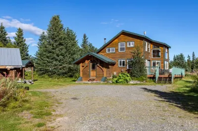 Caribou Meadows by Historic Kilcher Family Homestead in Alaska The Last Frontier