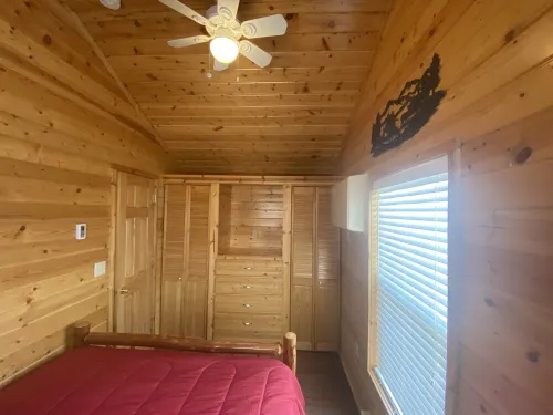 Cozy Log Cabin on Edge of North Dakota Badlands