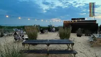Charming wooden bungalow behind the dyke "Preussenhuus"