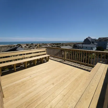 Surf Side Bungalow- Ocean front with 3 story deck