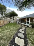 Cozy and cheerful three bedroom home with hot tub.