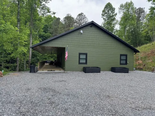 Nick's House on Beautful Cowee Creek