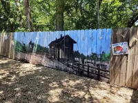 A unique cabin, comfortable with private hot tub! Hotels in Le Flore County