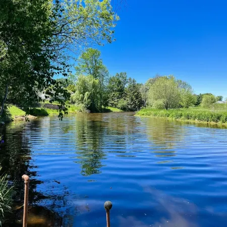 Waterfront 3 bedroom upper vacation home.