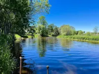 Waterfront 3 bedroom upper vacation home.