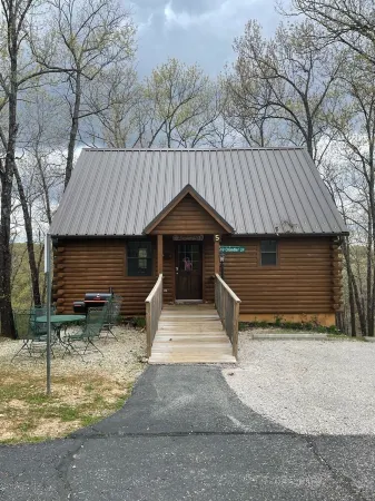 Cabin Dreams- Charming.  Romantic.   Jetted tub.  Screened porch.  10 min to SDC