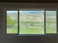 Cozy home, sweeping views, minutes from biking, hiking, fishing, rafting.