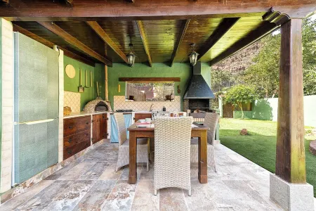 Villa Temisas, Private Pool With Waterfall