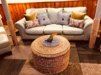 Yellow Submarine trendy basement apt and courtyard