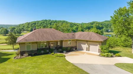 Overlooking 9th Green at Osage National Golf Resort