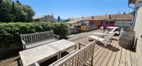 The Oustal Delcastèl, Furnished very comfortable with large south facing terrace and BBQ