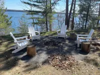 Renovated cabin on Lac Courte Oreilles Lake - minutes from trails!