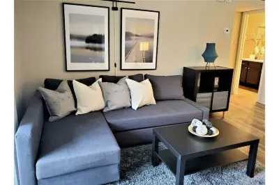 Cozy One Bedroom, Washer Dryer, Central Location,  Fireplace, Monthly Discounts