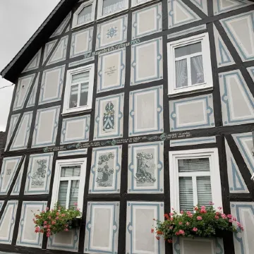 Fachwerkhäuschen mit Charme und Charakter Отели в г. Айхсфельд