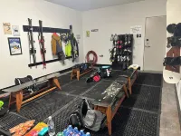 4 bedroom 3 bath with hot tub right on the mountain at Big Sky