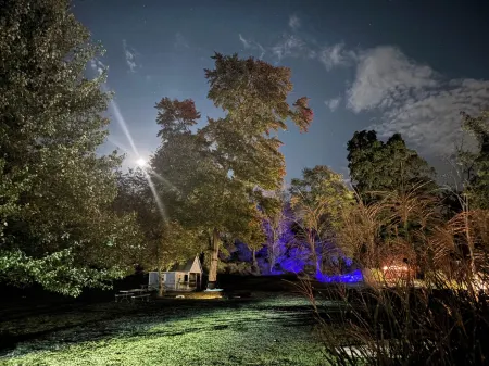 Book Your Room and Enjoy the Backyard Amenities Including Pool, Gazebo and Ponds