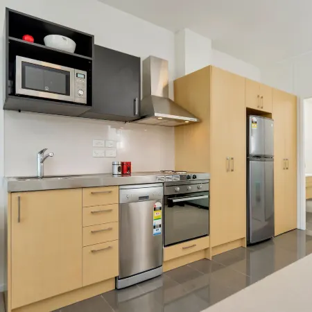 MCentral Apartments Manukau Отели рядом с достопримечательностью «Тематический парк Конец Радуги»