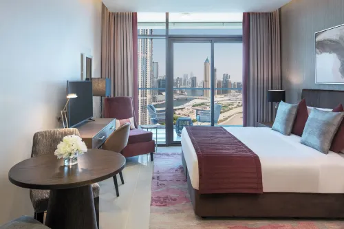 Damac Maison Aykon City Dubai - balcón