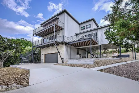 NEW LISTING! Stunning Lakehouse with Views, Hot Tub & Gameroom!