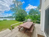 Family Friendly Waterfront Home - Private Dock, Kayaks, Fire Pit, Grill, Deck