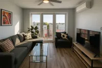 Luxury 2-Story Penthouse in Brooklyn with Balcony and Private Deck