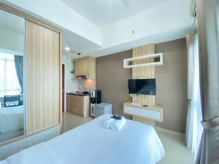 Cozy Studio Room at Taman Melati Jatinangor Apartment Отели в г. Tanjungsari