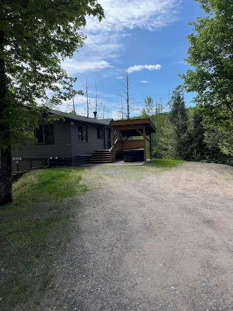 Ski Brule with Hill View and HotTub!