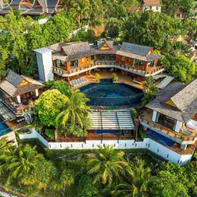 Luxury 4 Pool Seaview 6 Bedroom Villa on Surin Hill Hotel Exterior