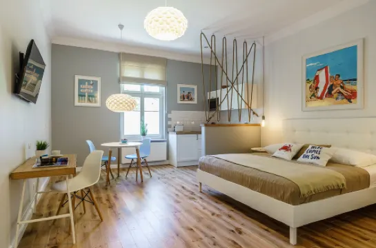Sanhaus Apartments - ul Haffnera I Okolice - 3-5 Minut od plaży I Deptaka
