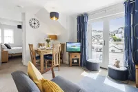 A modern and cosy apartment just yards from Brixham’s bustling harbourside