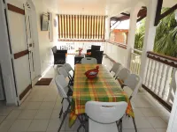 villa nanou, rental house with a small garden and a beautiful terrace