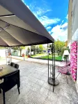 The pink corner is a facility located in a small town a few kilometers from the sea