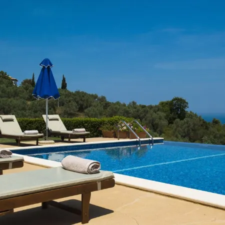 Villa with Private Pool and Beautiful Aegean Sea Views