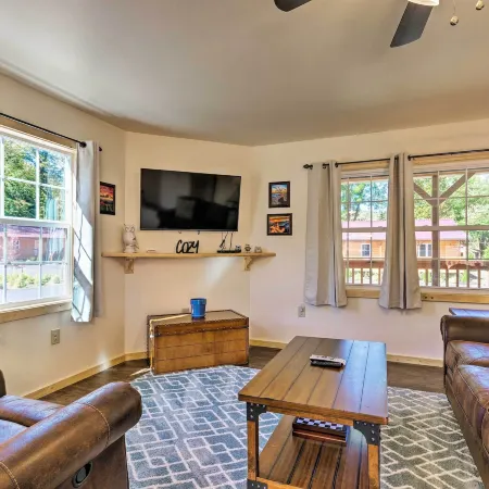 5 Mi to Dtwn: Bryson City Cabin w/ Resort Perks!