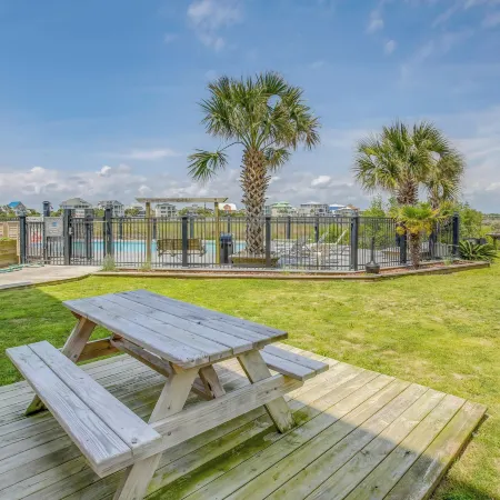 Ocean-View Balcony: Carolina Beach Condo!