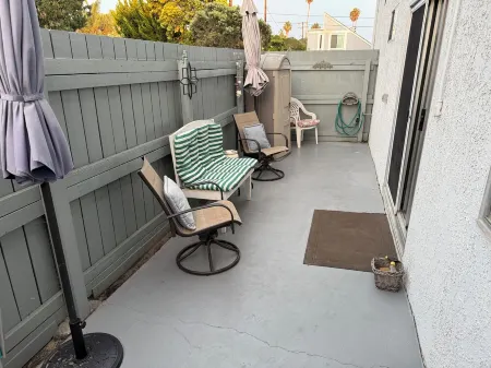 One Bedroom ground floor condo with Private Patio steps to Carpinteria beach