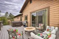 'Elkwood Lodge' Star Valley Cabin w/ Hot Tub - Pet friendly
