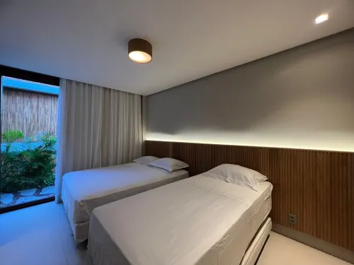 Mansão em Praia do Forte Vista Mar, Condominio Piscinas Naturais - Jangadas