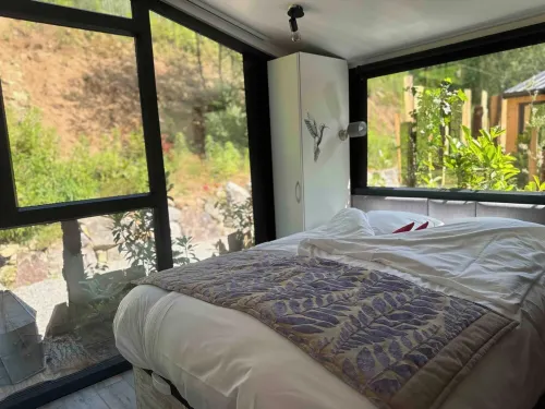 2 Tiny Houses with terrace and Nordic bath for an unusual group stay Các khách sạn ở Orbey