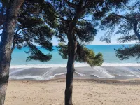 Beachfront apartment with private spa