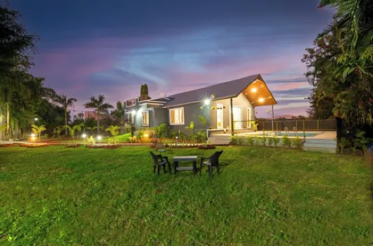 2-bedroom villa with private pool in Nashik - The Silver Palm villa