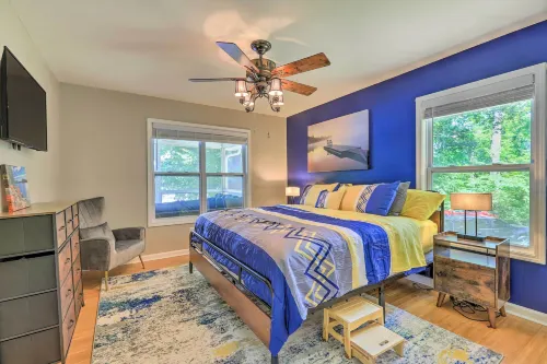 Lakefront Eatonton Getaway w/ Dock & Grill! - 3-Star